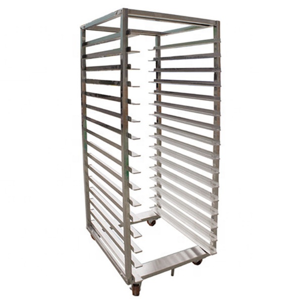 Kitchen Baking Trolley - Carrello da Forno Rotante in Acciaio