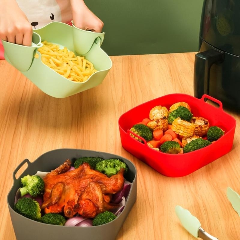 Kitchen Baking Pans For Sale - Cestini in silicone quadrati antiaderenti per