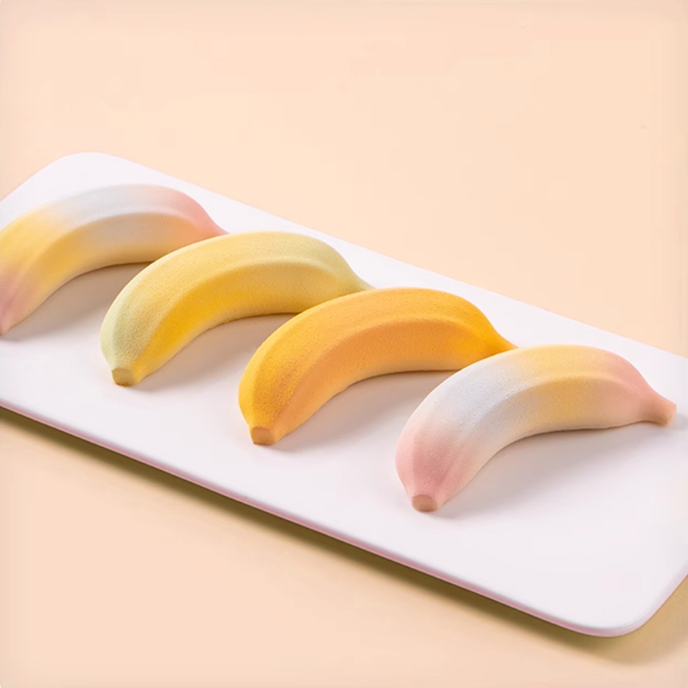 Kitchen Baking Gadgets - 6 o 12 celle Banana Design