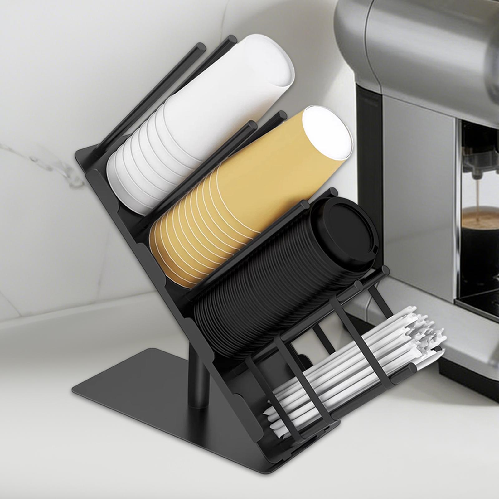 Kitchen Cabinet Baking Organizer - Portabicchieri e Portacoperchi in Carta, Dispenser