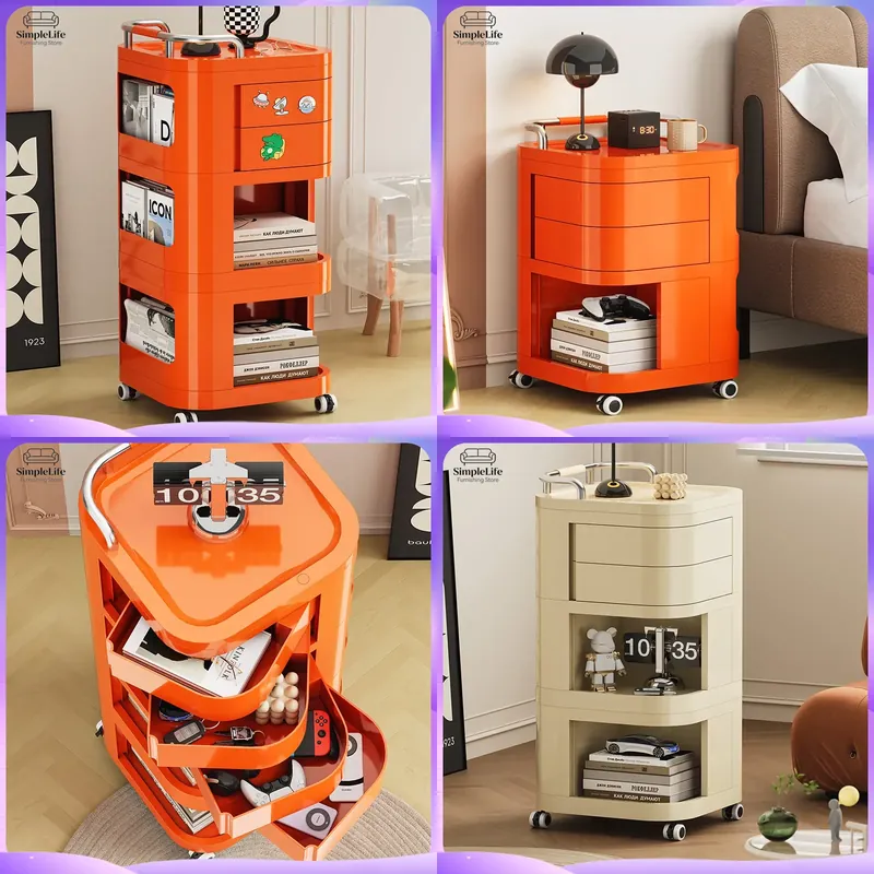 Kitchen Baking Trolley - Carrello da Cucina con Ruote, Trolley