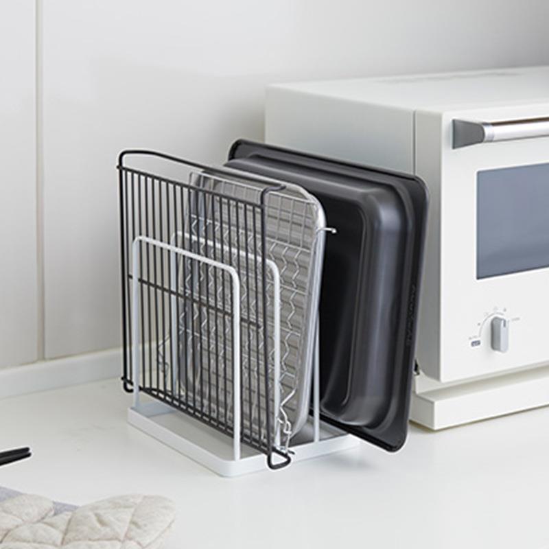 Kitchen Cabinet Baking Organizer - Scaffale portaoggetti da cucina multifunzionale di