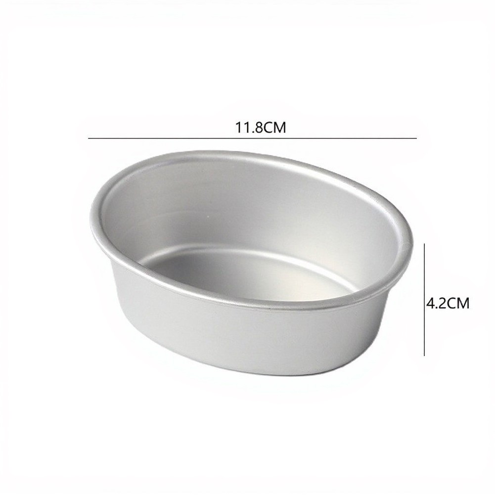 Baking Kitchen At Home - Stampo per cheesecake ovale, set da