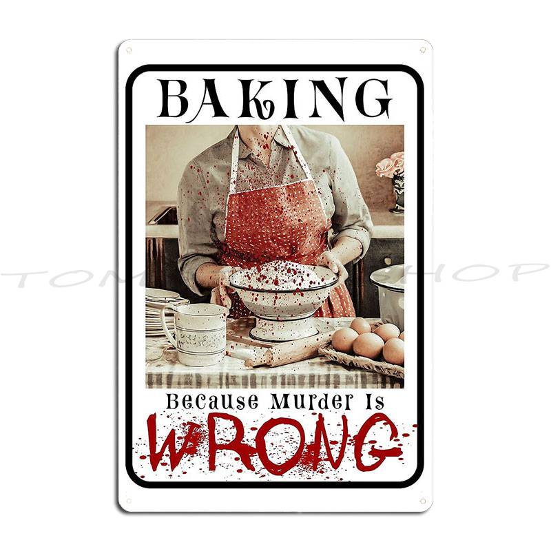 Kitchen And Baking Life - Targa in Metallo 'La Vita è