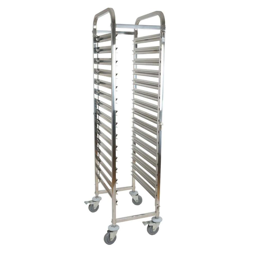 Kitchen Baking Trolley - Carrello Portateglie in Acciaio Inox con