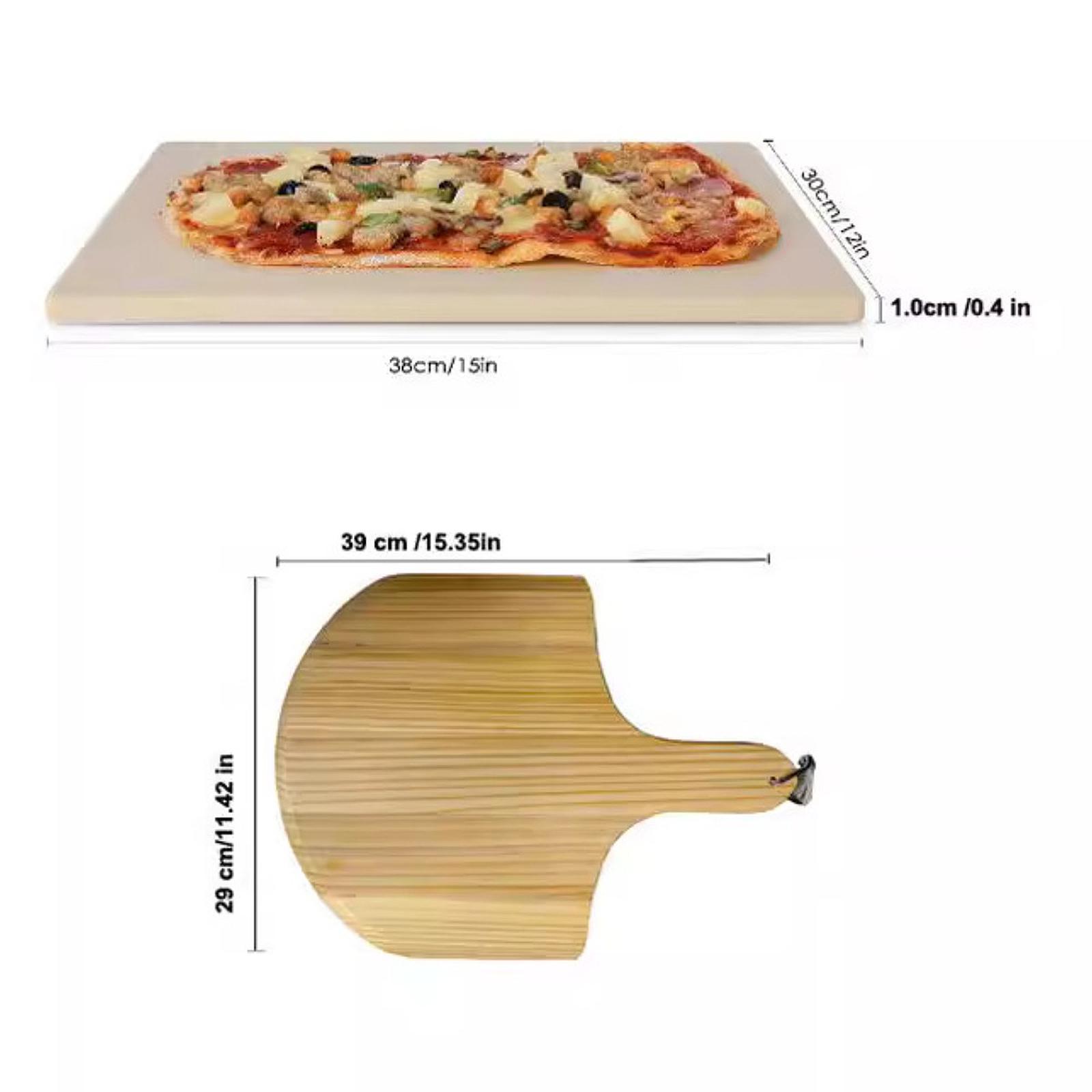 Baking Kitchen At Home - Set per Forno Pizza con Piastra