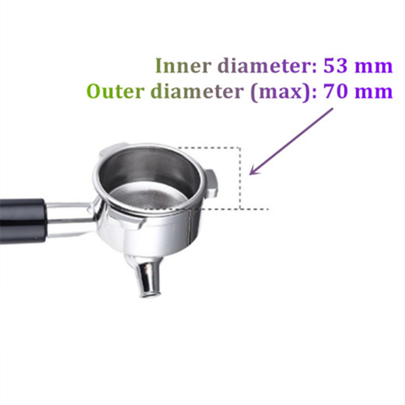 Breville Espresso Barista Express - Testa del portafiltro a doppio beccuccio