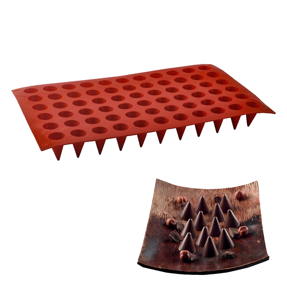 Stampo per cioccolato cono a 6 - Kitchen Baking Decor recensione e prezzo