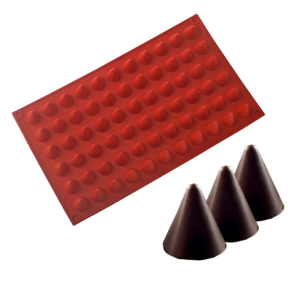 Stampo per cioccolato cono a 6 - Kitchen Baking Decor recensione e prezzo