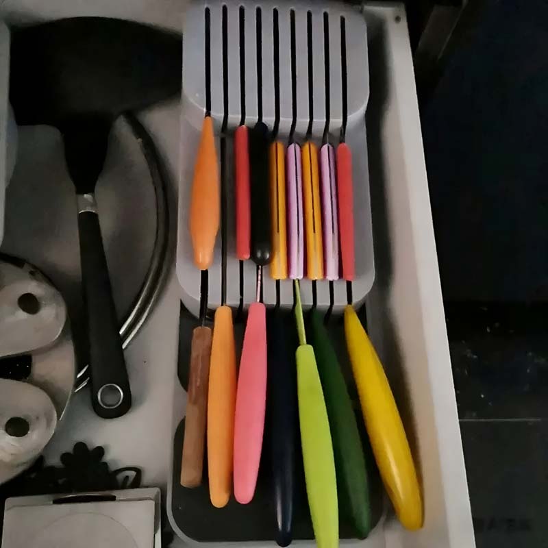 Pratica scatola porta coltelli - Kitchen Baking Tray Storage recensione e prezzo