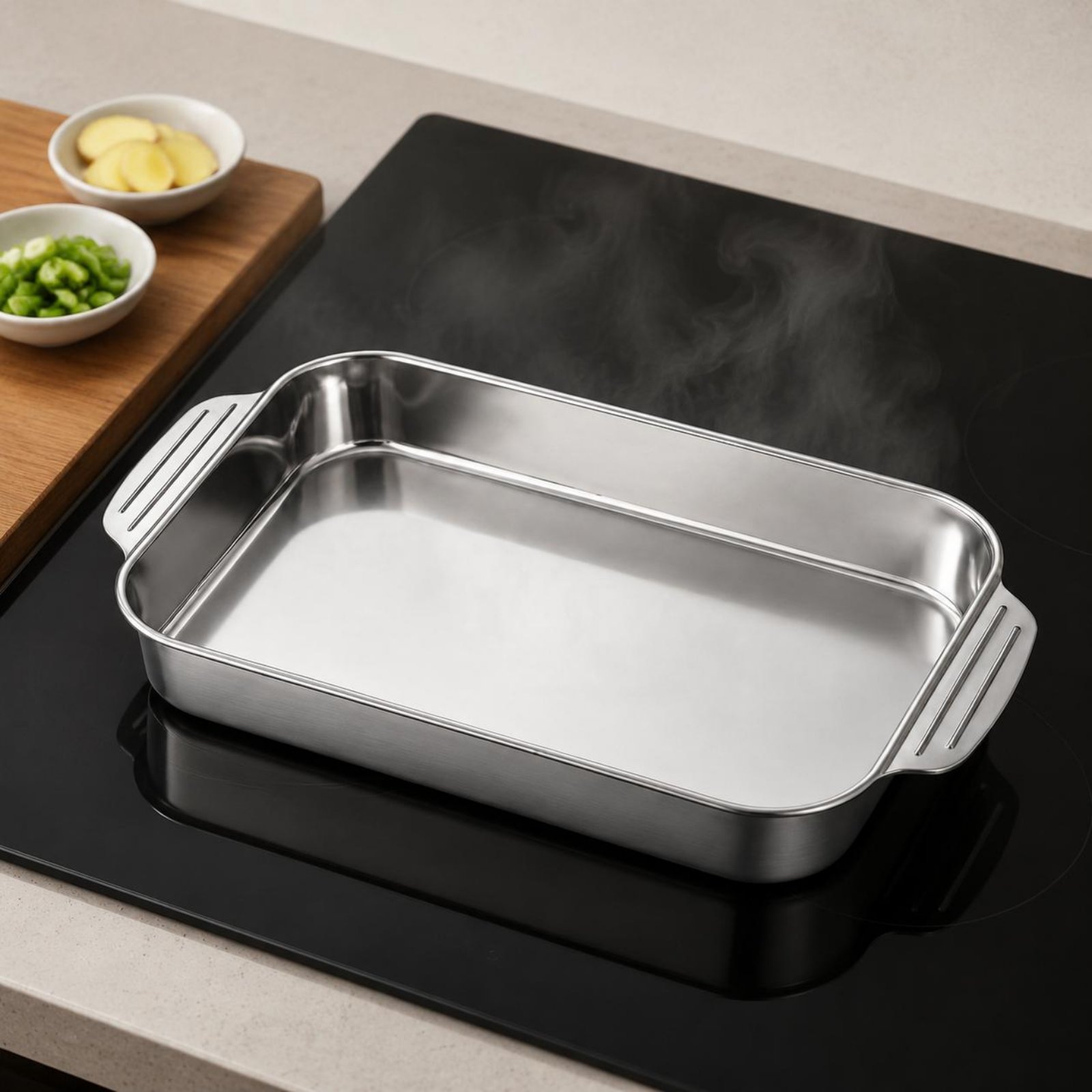 Teglia da Forno in Acciaio Ino - Kitchen Baking Corner recensione e prezzo