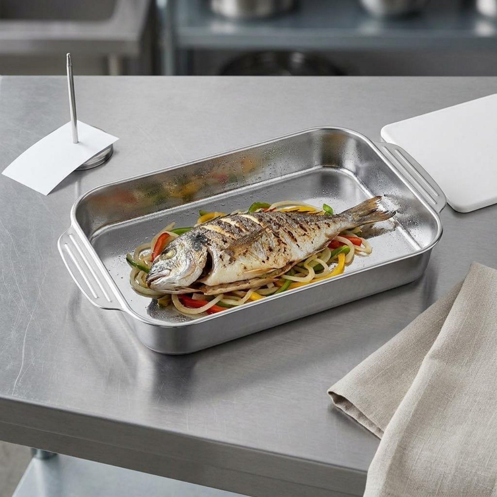 Teglia da Forno in Acciaio Ino - Kitchen Baking Corner recensione e prezzo