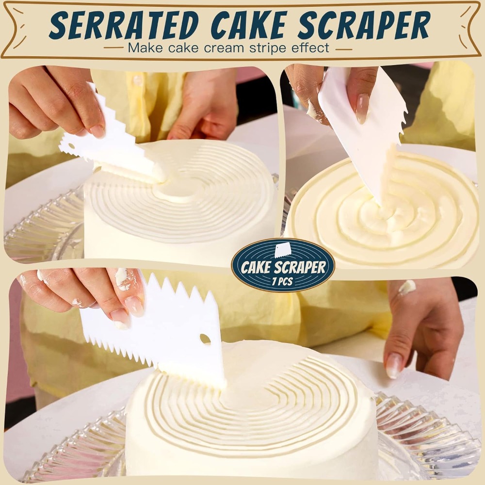 Set di 7 raschietti e lisciato - Kitchen Baking Decor recensione e prezzo