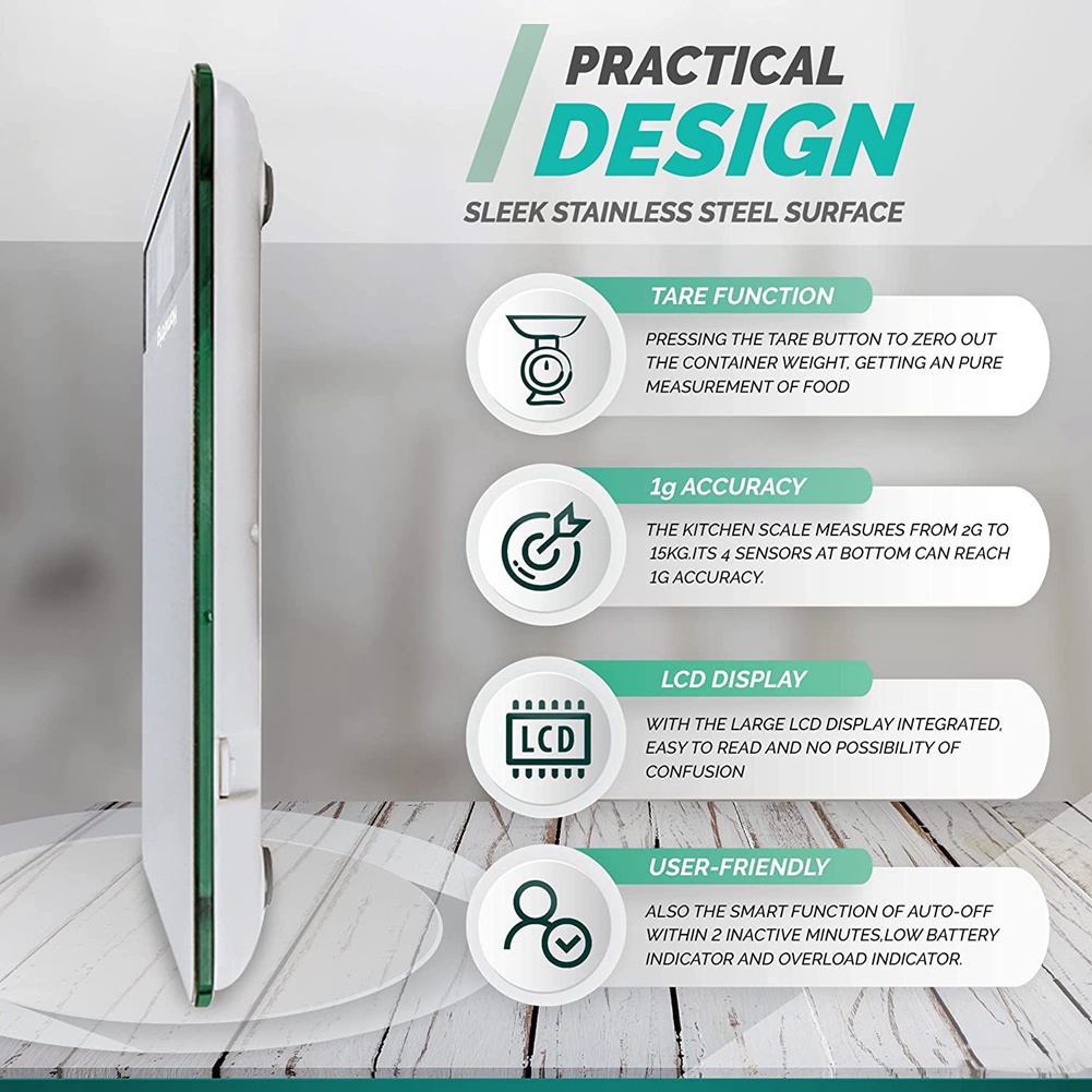 Bilancia da cucina digitale AB - Baking Kitchen At Home recensione e prezzo