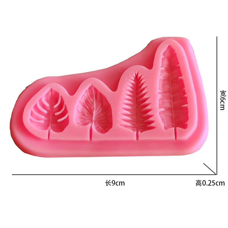 Stampi in silicone con foglie  - Kitchen Baking Gadgets recensione e prezzo