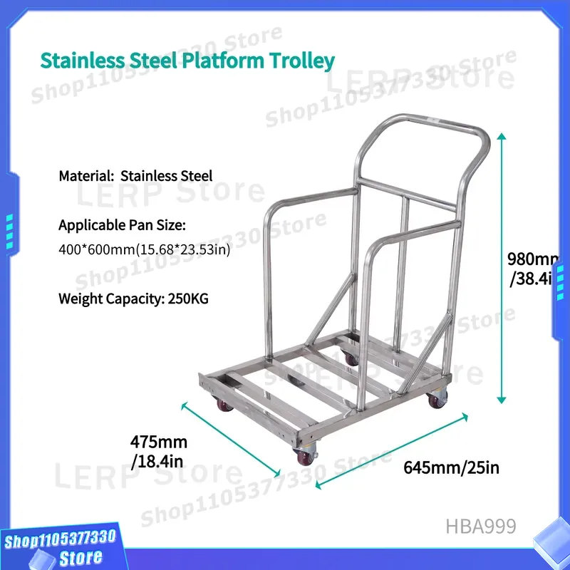 Carrello da Cucina in Acciaio  - Kitchen Baking Trolley recensione e prezzo