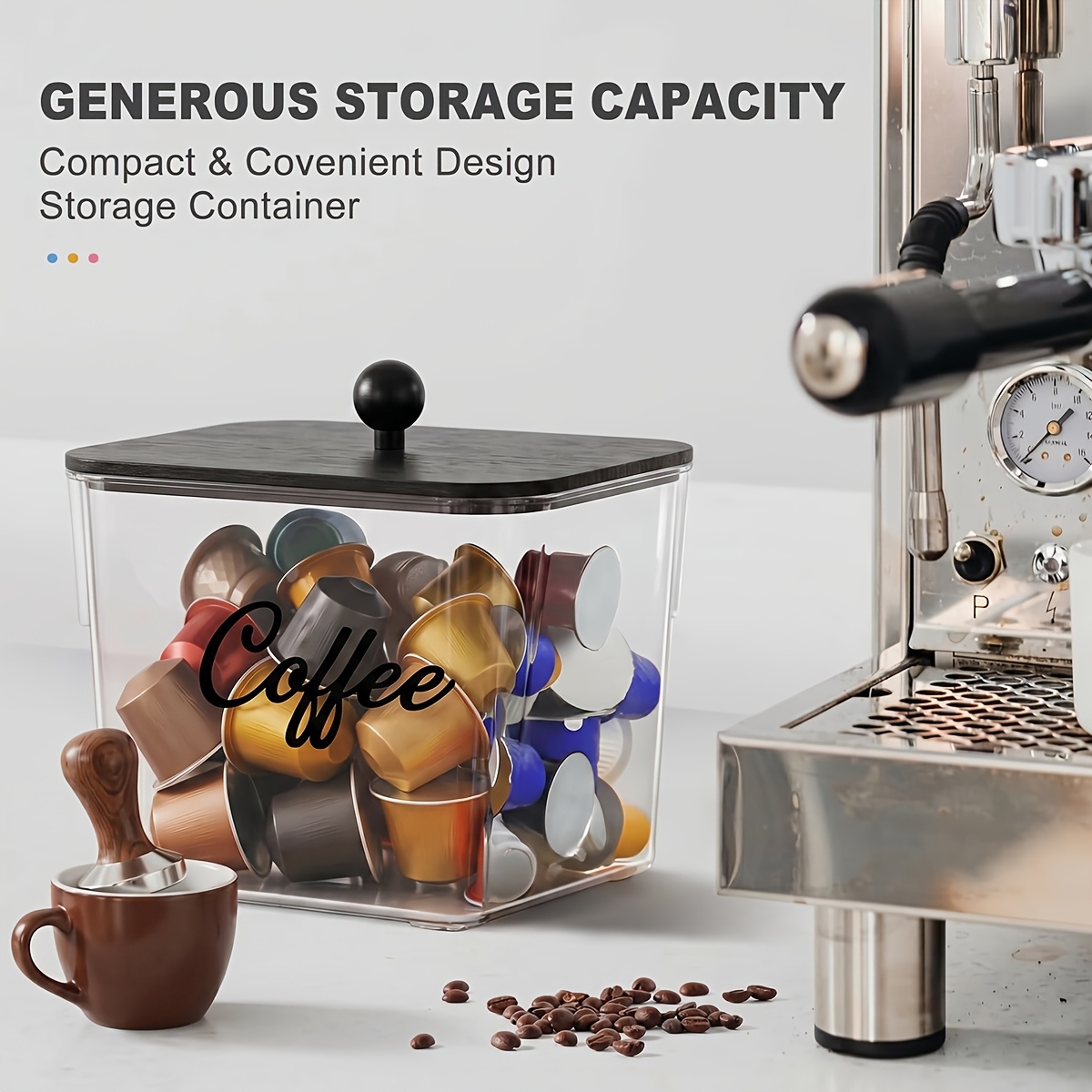 Portacapsule da Caffè con Cope - Kitchen Baking Tray Storage recensione e prezzo