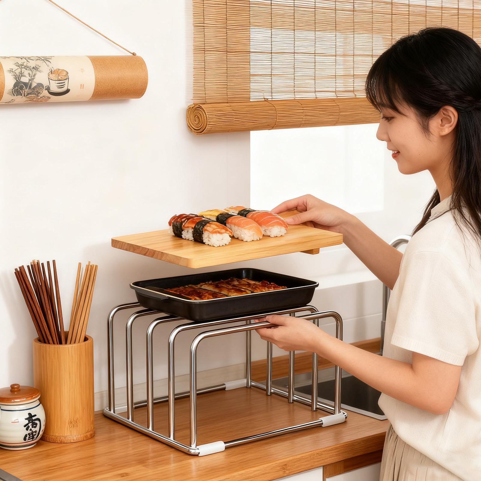 Porta Taglieri e Utensili da C - Kitchen Cabinet Baking Organizer recensione e prezzo