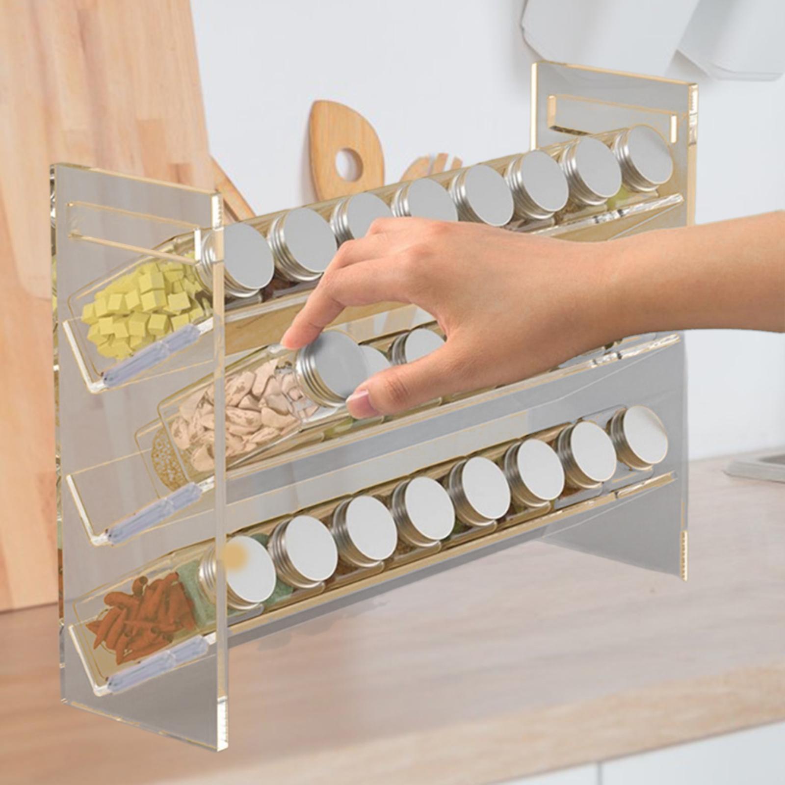 Portaspezie in Acrilico, Scaff - Kitchen Cabinet Baking Organizer recensione e prezzo