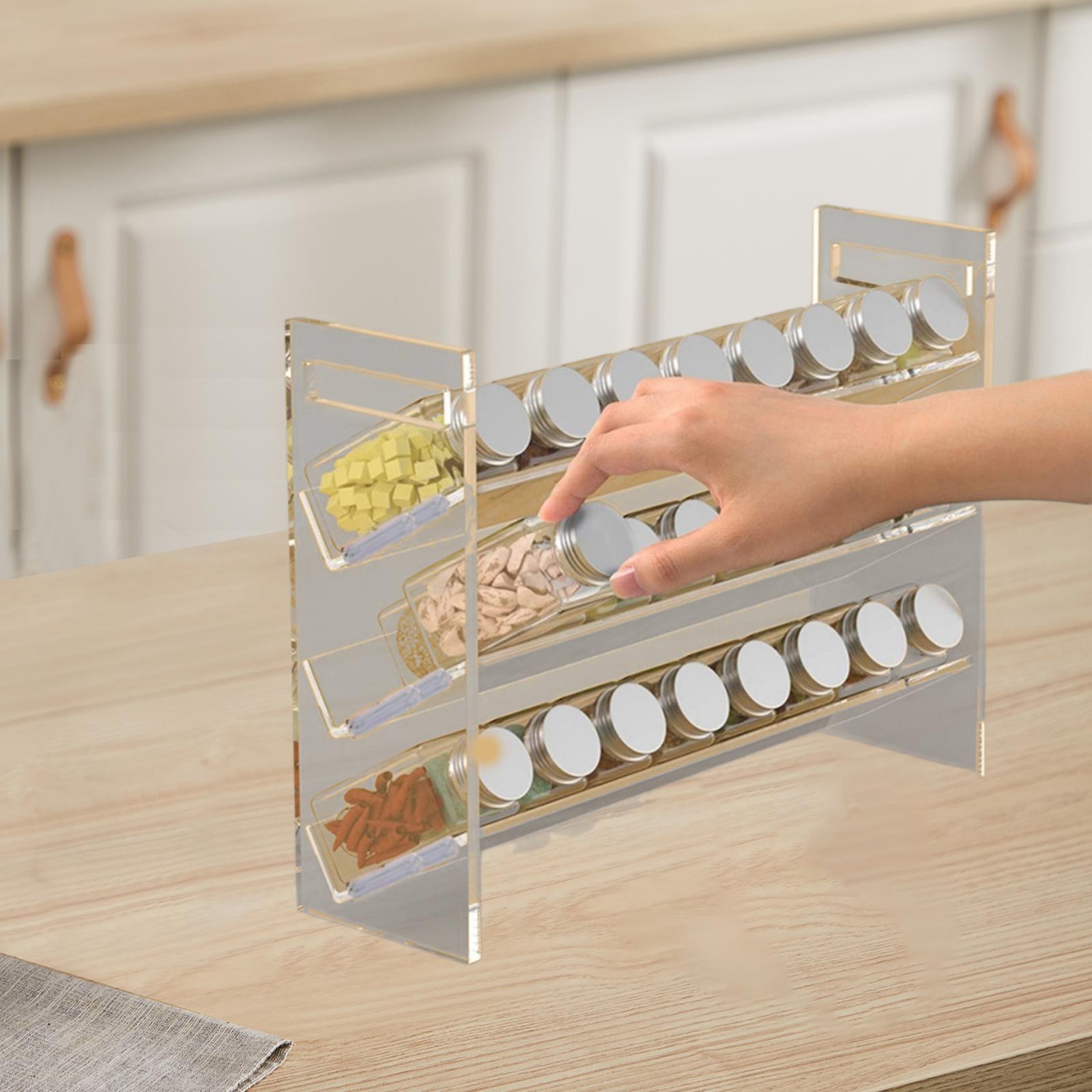 Portaspezie in Acrilico, Scaff - Kitchen Cabinet Baking Organizer recensione e prezzo