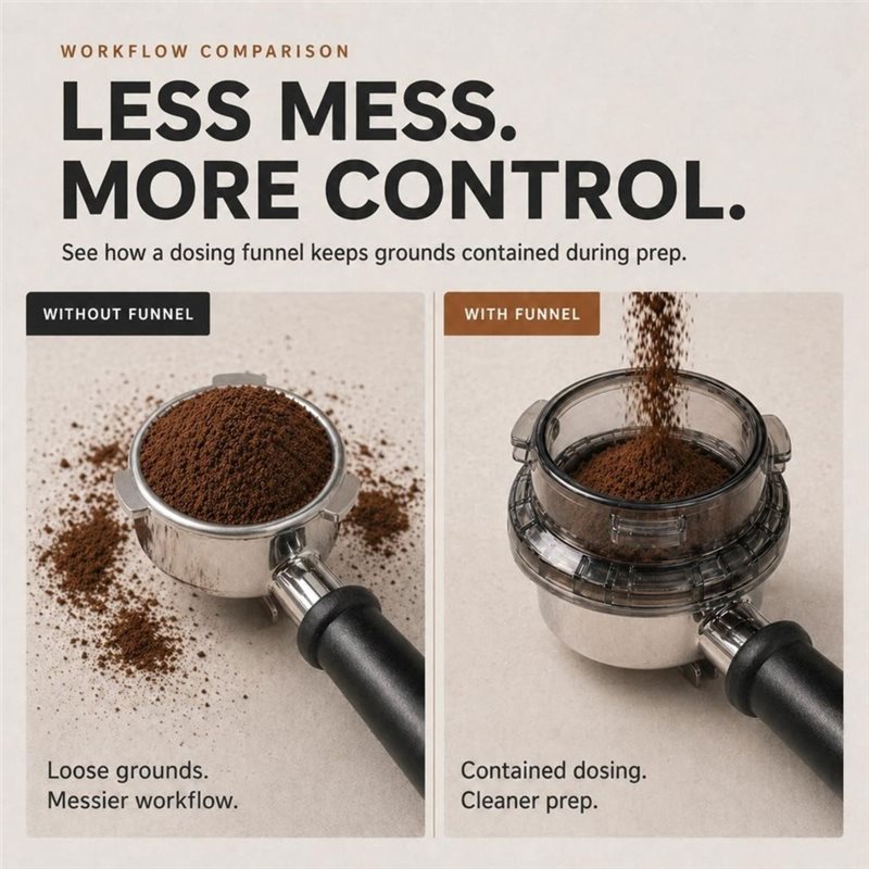 Promozione! Imbuto dosatore Tw - Breville Espresso Barista Express recensione e prezzo