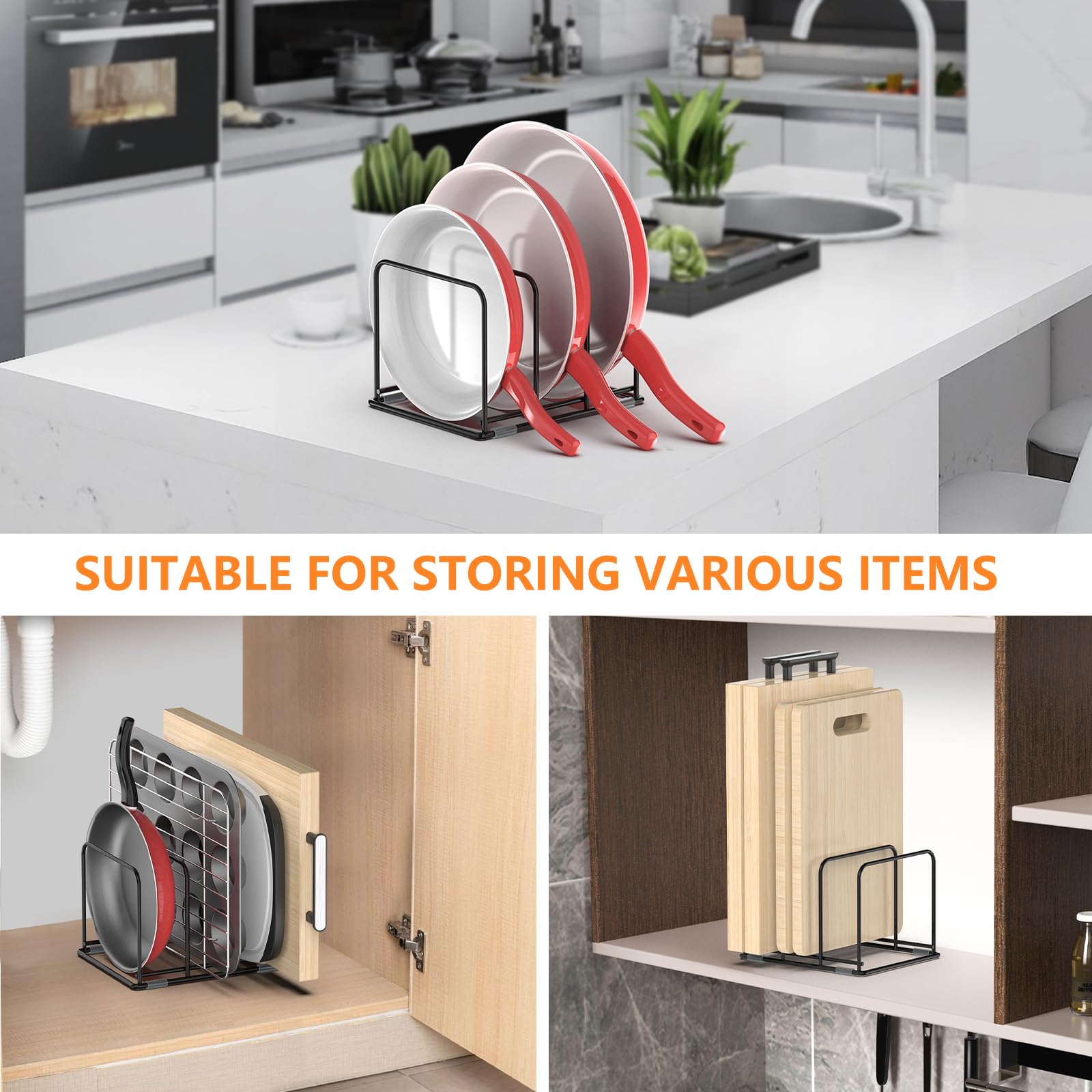 Organizer per pentole Organizz - Kitchen Cabinet Baking Organizer recensione e prezzo
