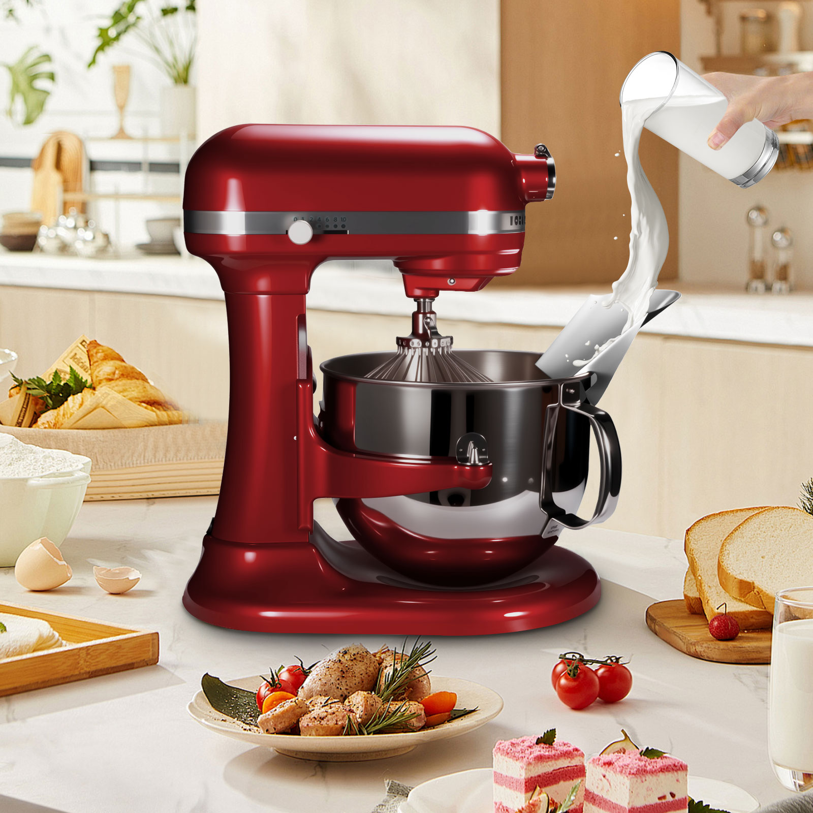 Protezione ribaltabile in acci - Stand Mixer Bowl recensione e prezzo