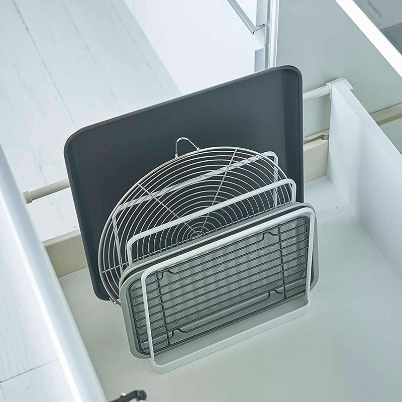 Scaffale portaoggetti da cucin - Kitchen Cabinet Baking Organizer recensione e prezzo