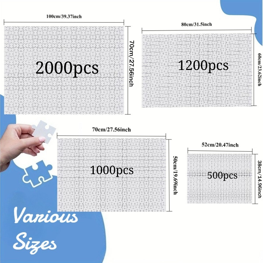 500-2000 pezzi Puzzle 