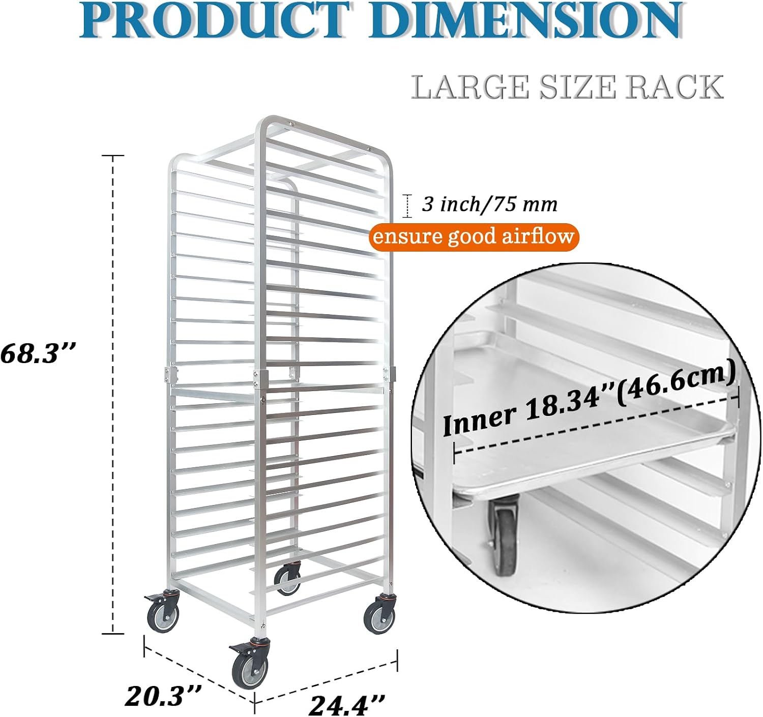 Carrello Refrigerante Mobile p - Kitchen Baking Rack recensione e prezzo