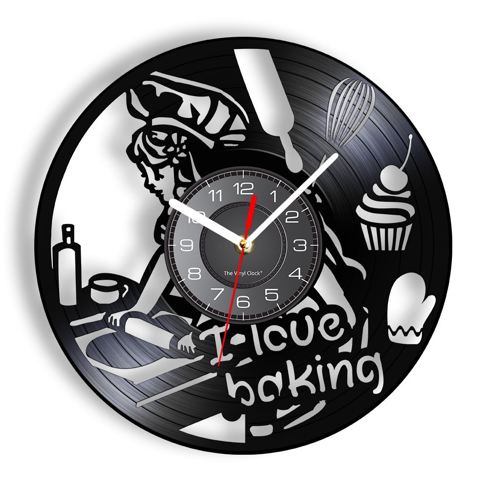 Orologio da Parete in Vinile a - Kitchen And Baking Life recensione e prezzo