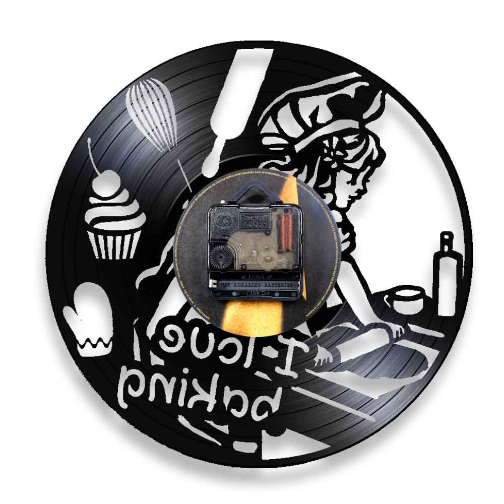 Orologio da Parete in Vinile a - Kitchen And Baking Life recensione e prezzo