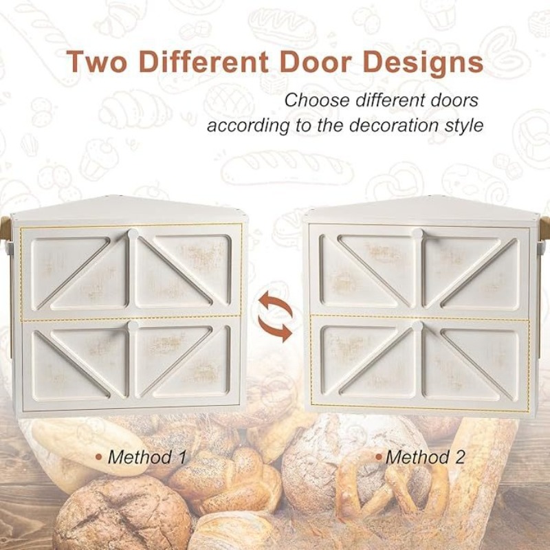 Scatola per il pane in legno a - Kitchen Baking Corner recensione e prezzo