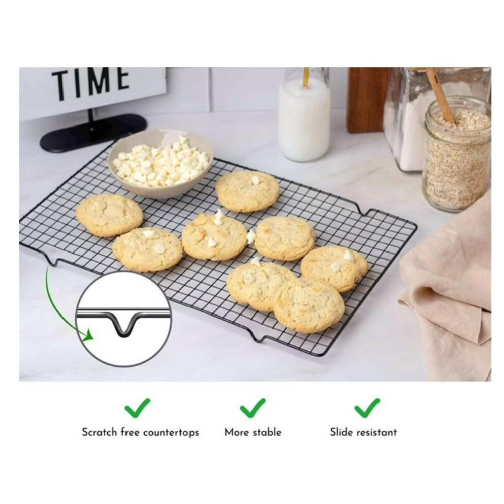 Set di 2 Griglie Rettangolari  - Kitchen Baking Rack recensione e prezzo