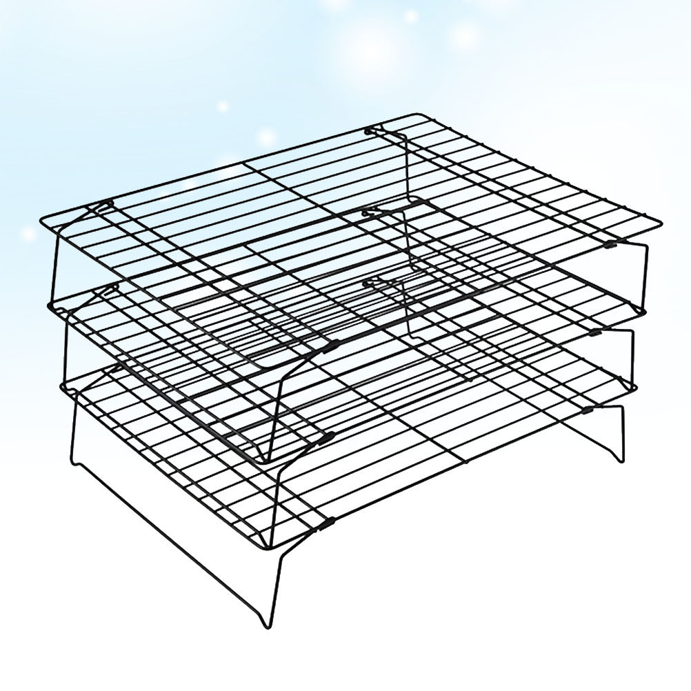 Griglie di raffreddamento a 3  - Kitchen Baking Rack recensione e prezzo